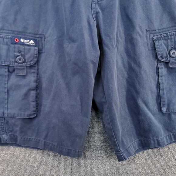 Ecko Unltd Men's Cargo Shorts Blue Sizer 30 100% Cotton Pockets - Picture 7 of 11